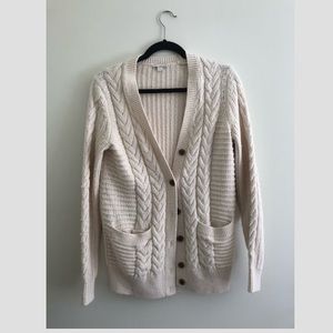 Gap cable knit cardigan